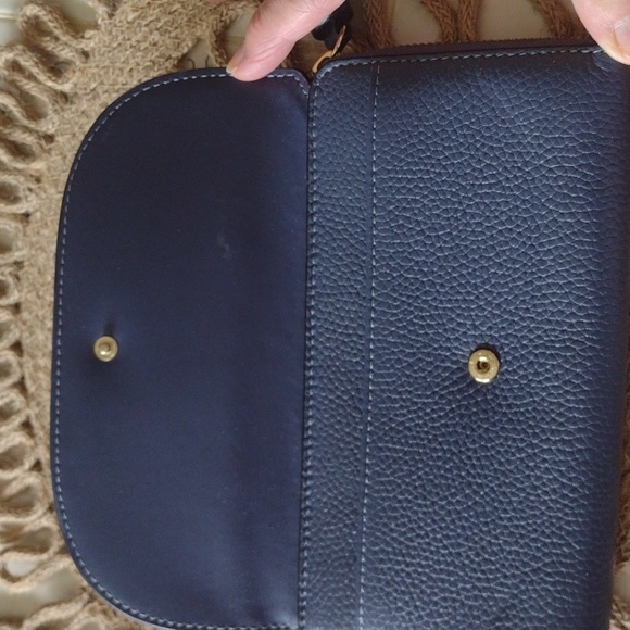 KATE SPADE Long Wallet NAVY NWOT - Picture 2 of 13